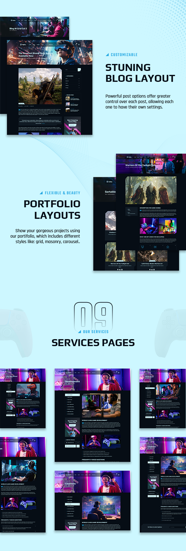 Xplay WordPress Theme