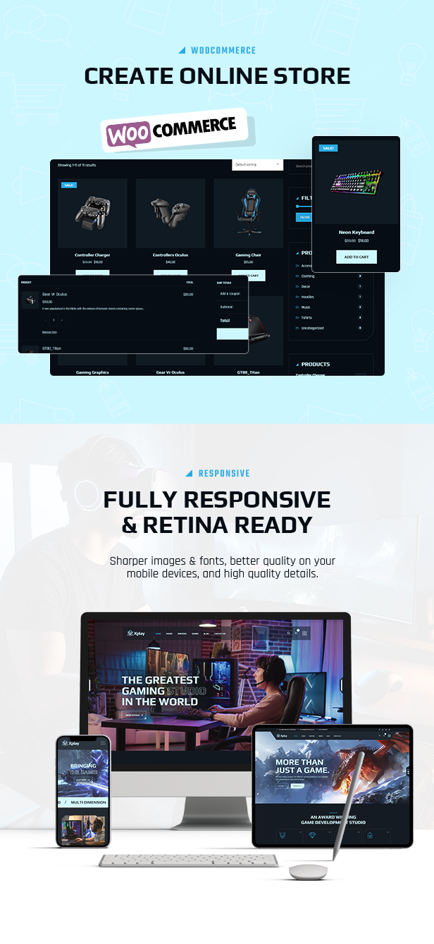 Xplay WordPress Theme