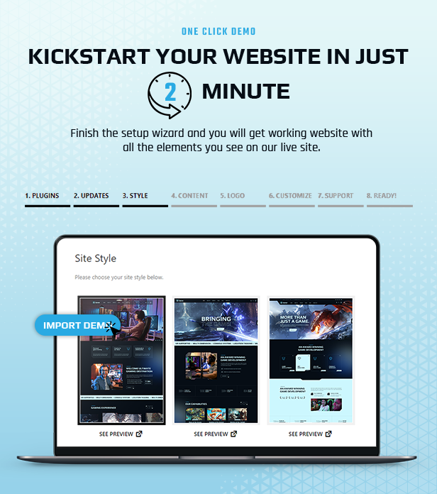 Xplay WordPress Theme